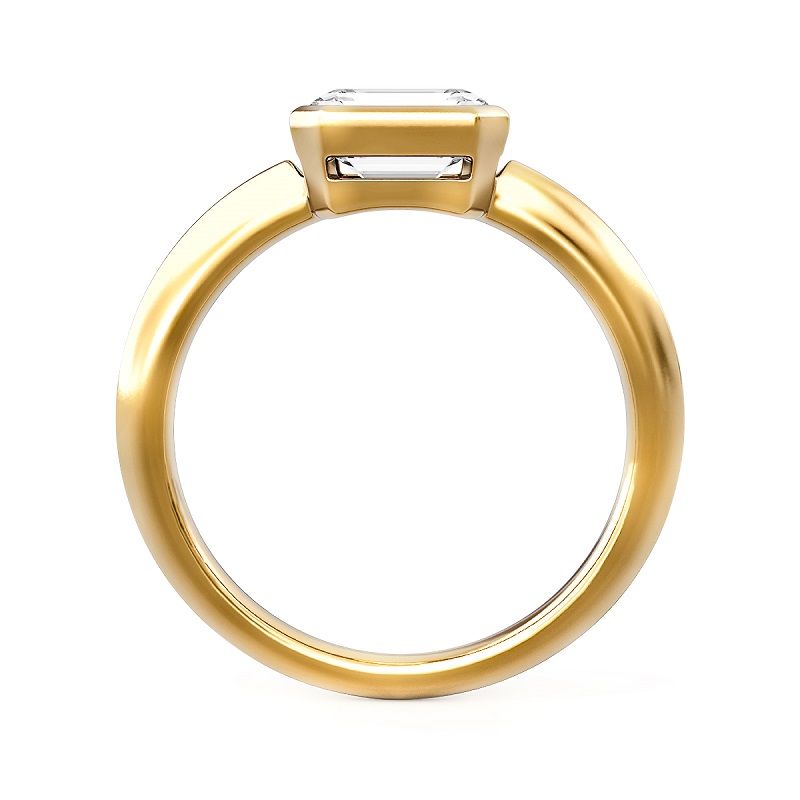 Кольцо с выращенным бриллиантом 1.300 ct | Фото 1