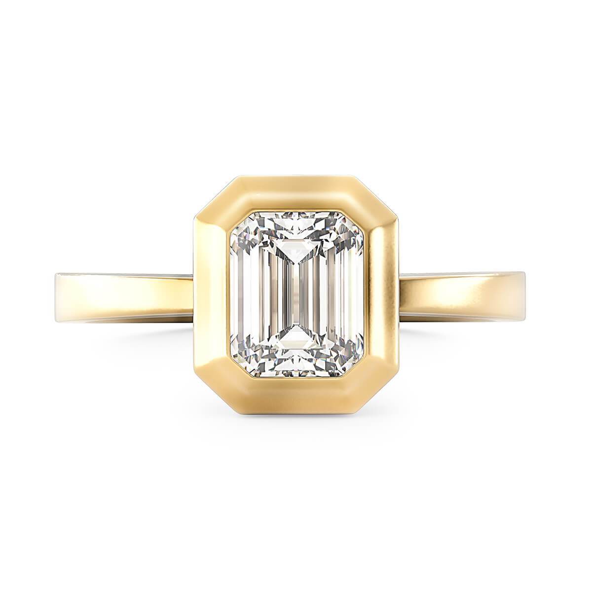 Кольцо с выращенным бриллиантом 1.140 ct | Фото 4