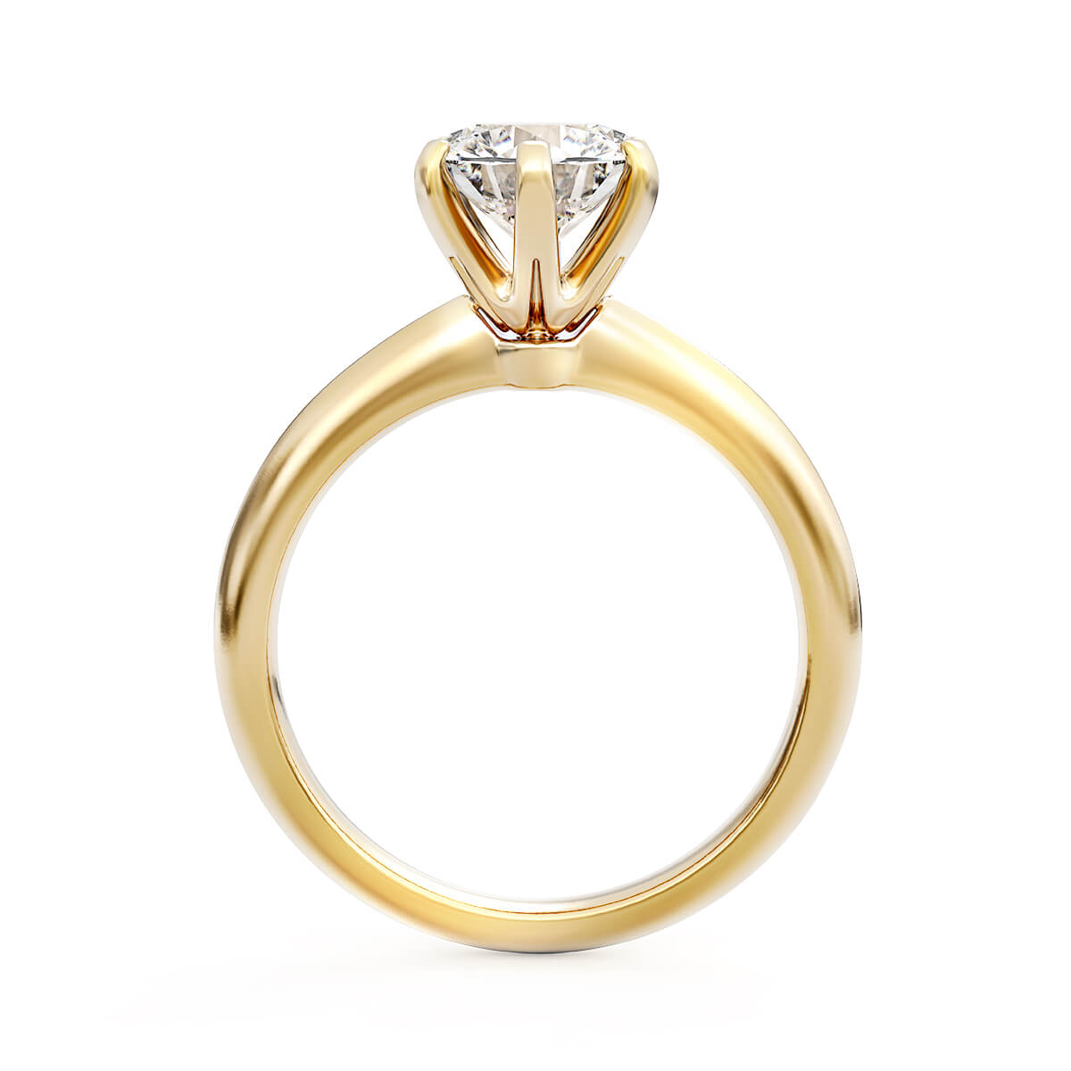Кольцо с выращенным бриллиантом 1.330 ct | Фото 2