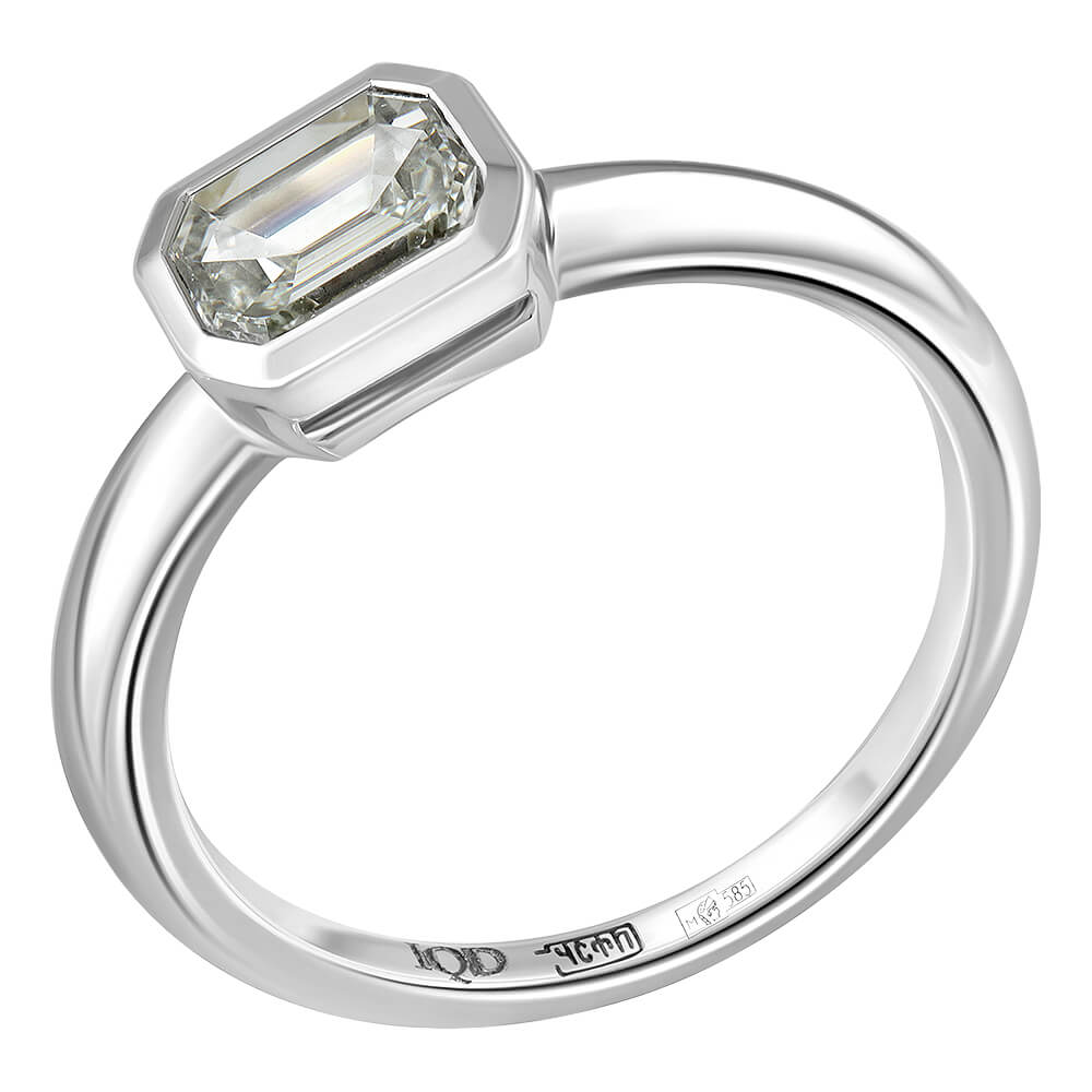 Кольцо с в.бриллиантом 1.160 ct