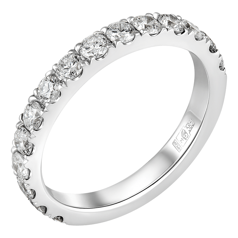 Кольцо с бриллиантами 0.786 ct