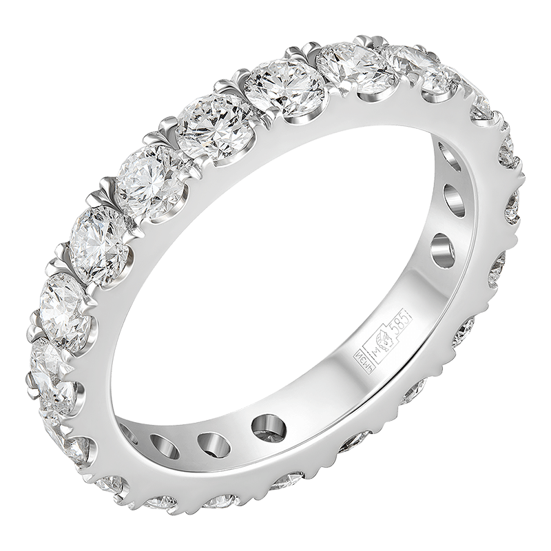 Кольцо с бриллиантами 2.244 ct